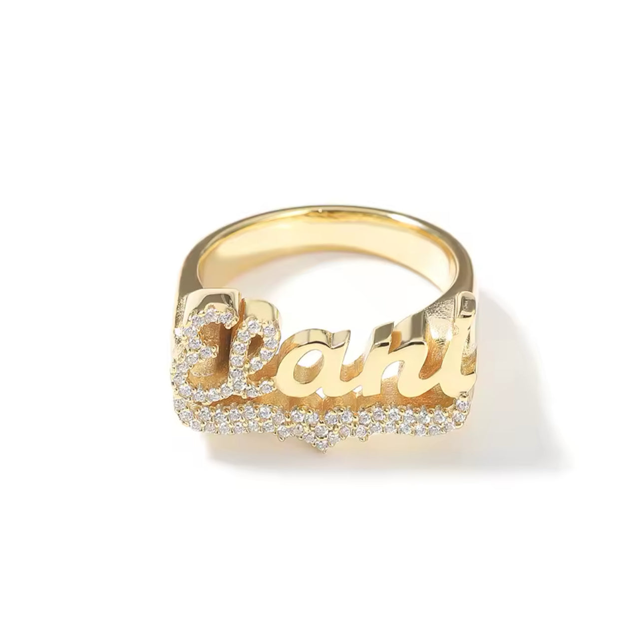 Icy custom ring