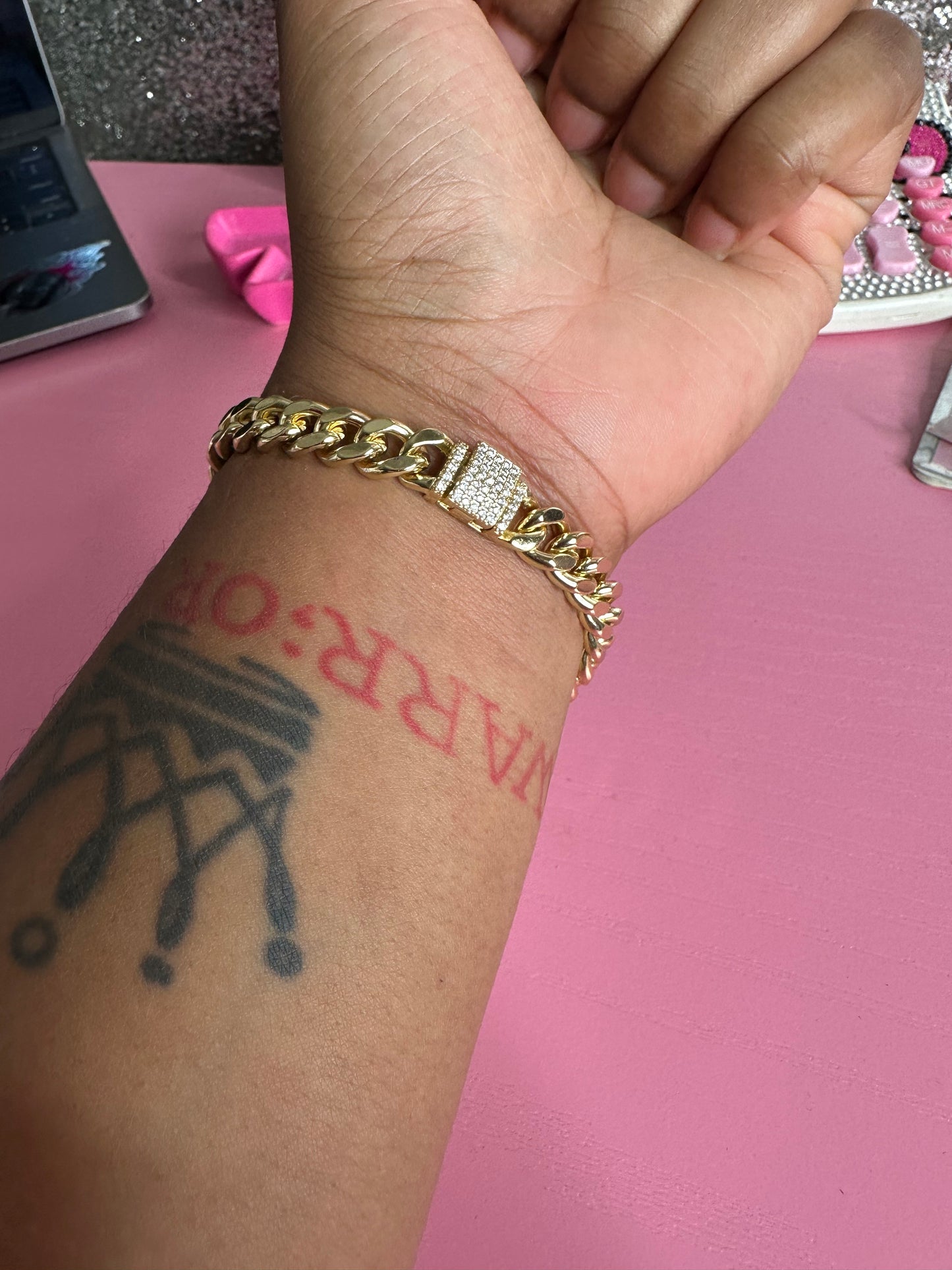 Plain Cuban bracelet