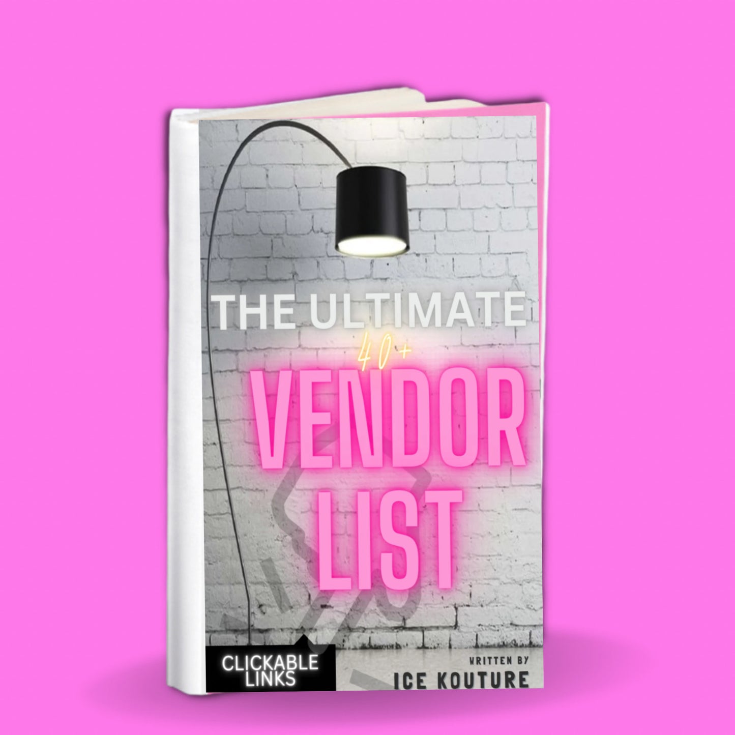 vendor list E-BOOK