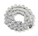 Heart baguette 2.0 chain