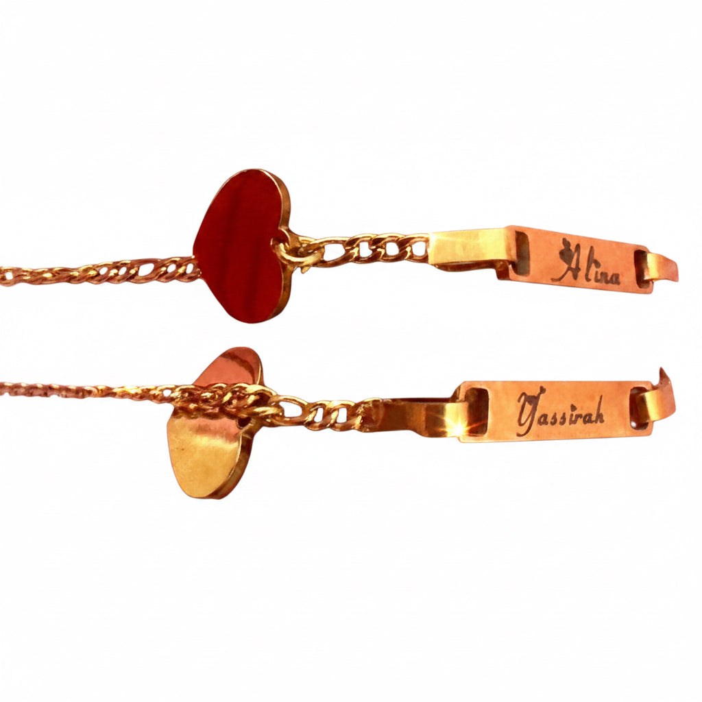 Engraved bracelet