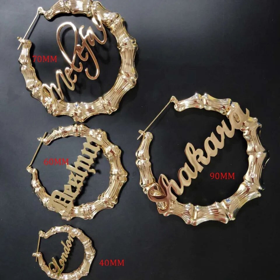 Custom bamboo hoops