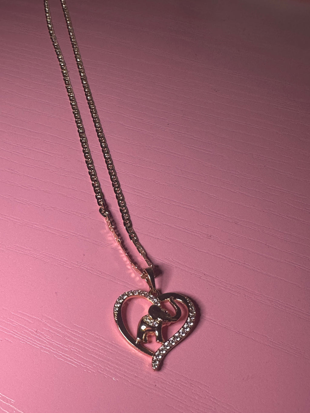 Baby elephant necklace