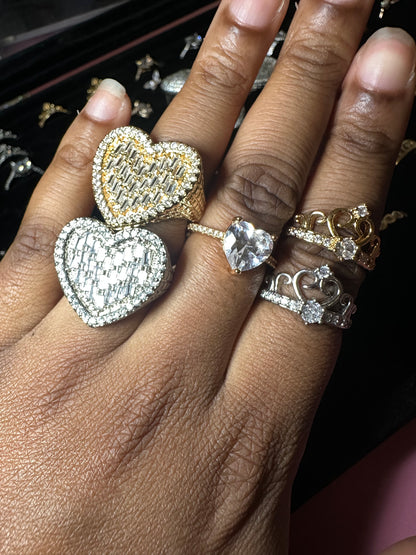 2pc Size 7 rings
