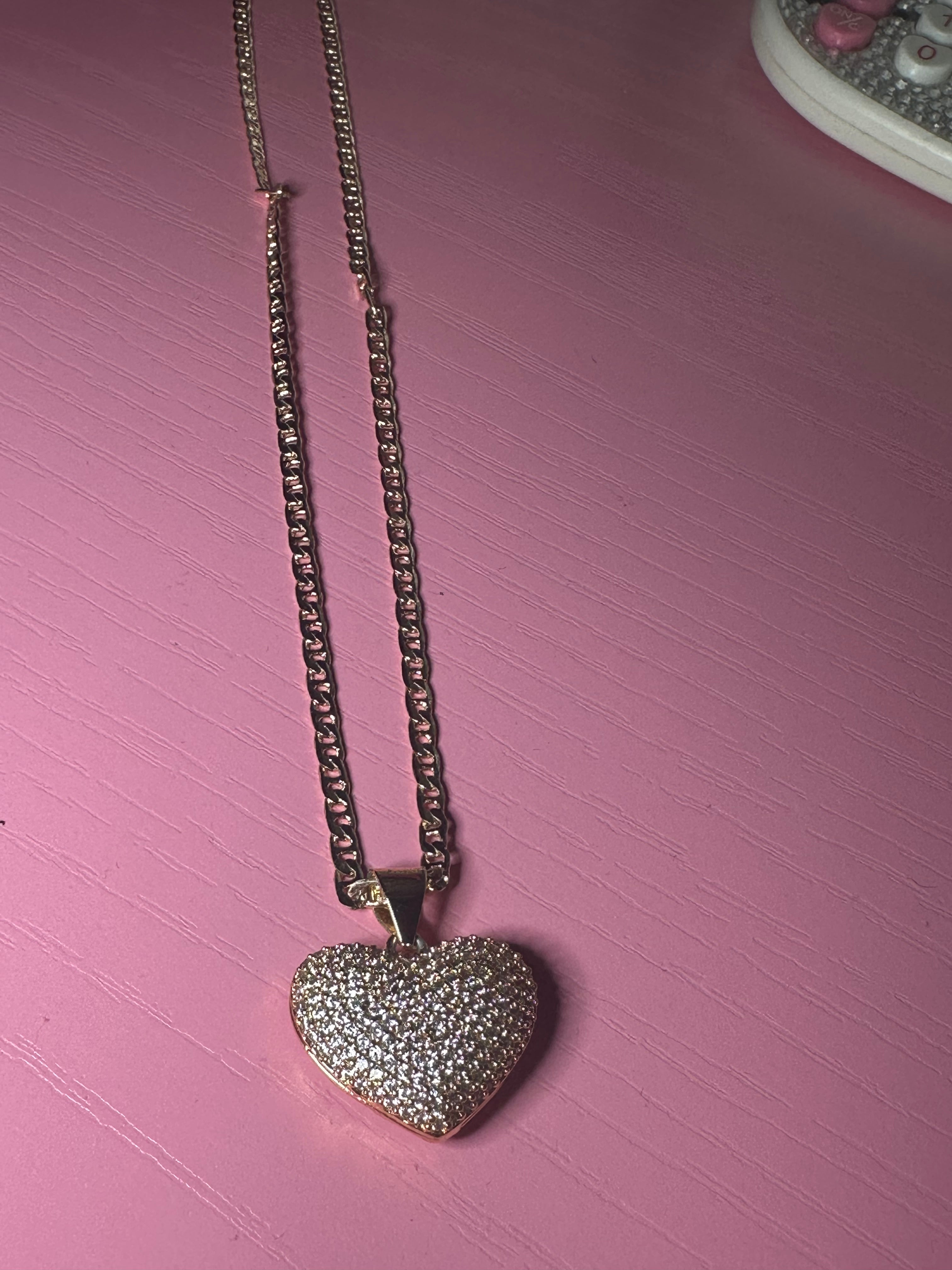 Big heart necklace