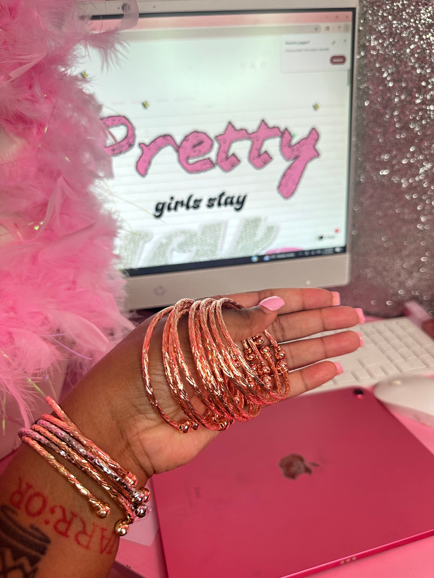 2pc Adjustable bangles