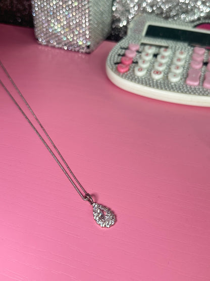 Tear drop necklace