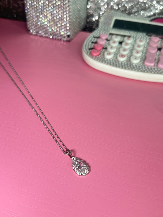 Tear drop necklace