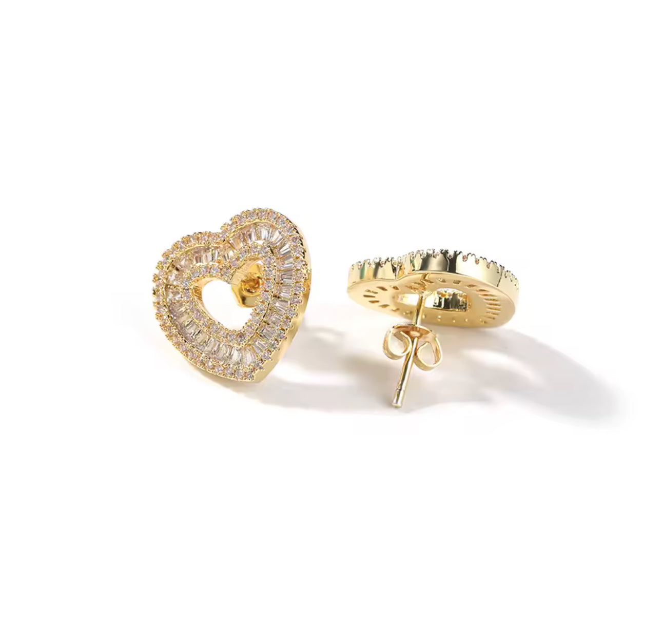 Open Heart Studs
