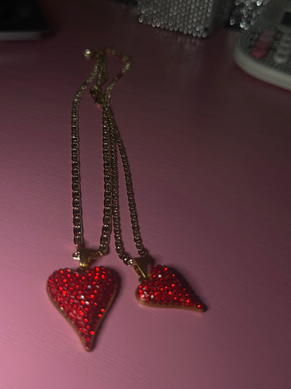 Red ruby necklace