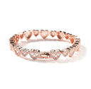 Heart baguette 2.0 bracelet