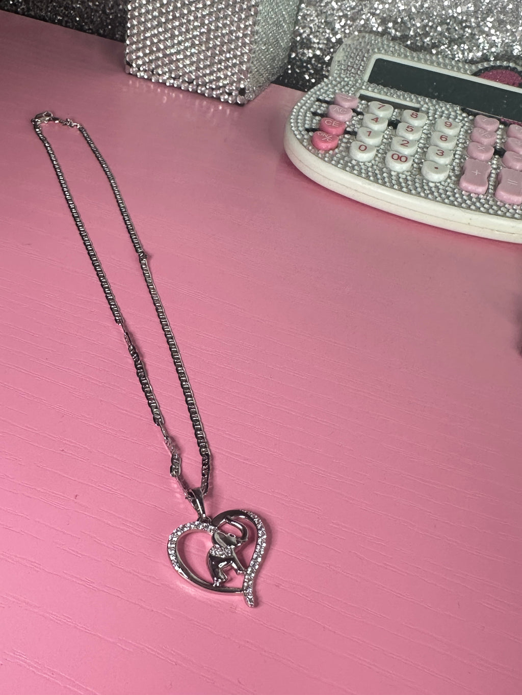 Baby silver elephant