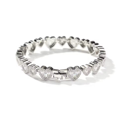 Heart baguette 2.0 bracelet