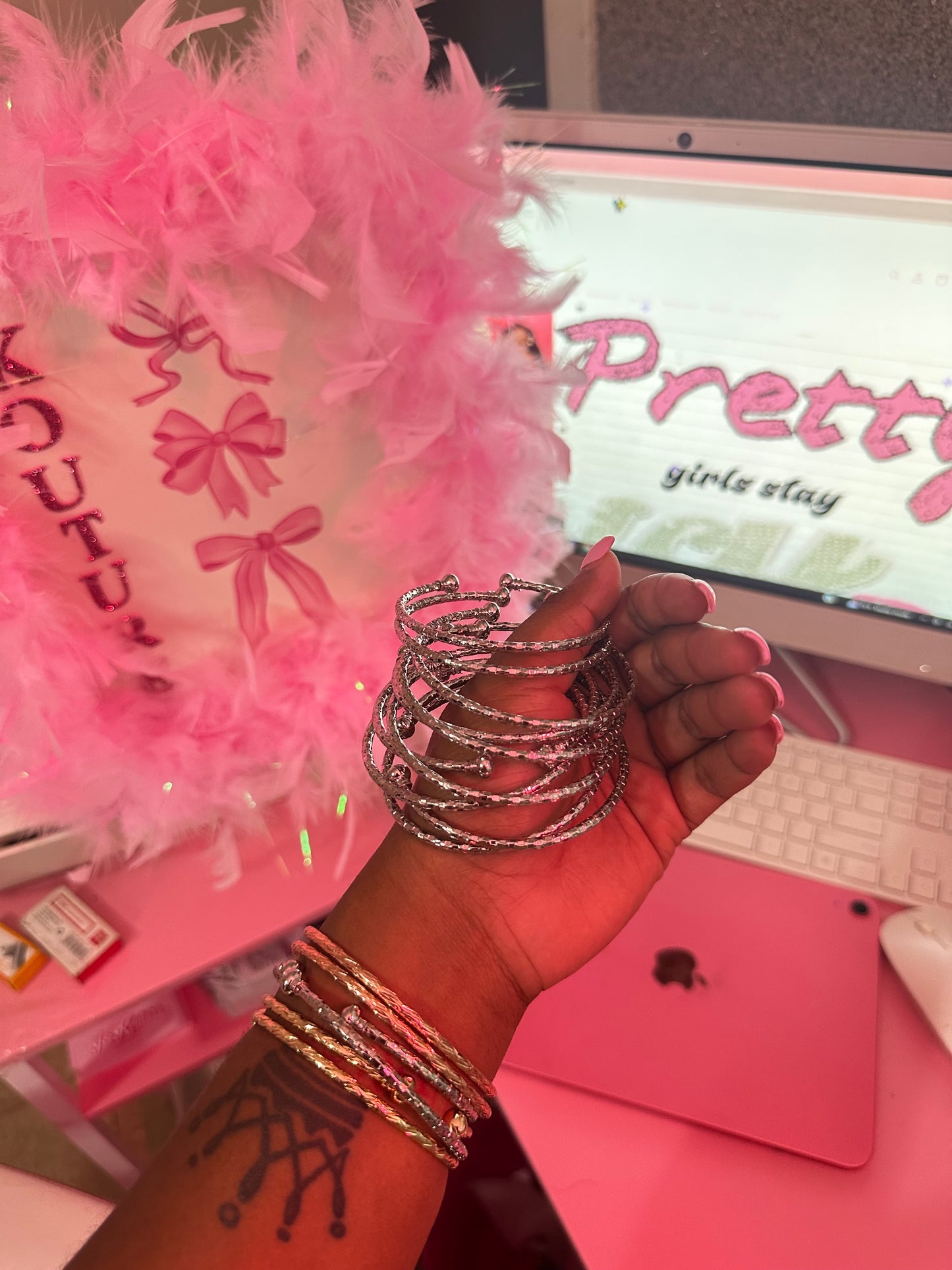 2pc Adjustable bangles