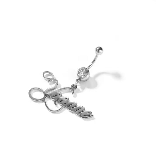 Custom belly ring