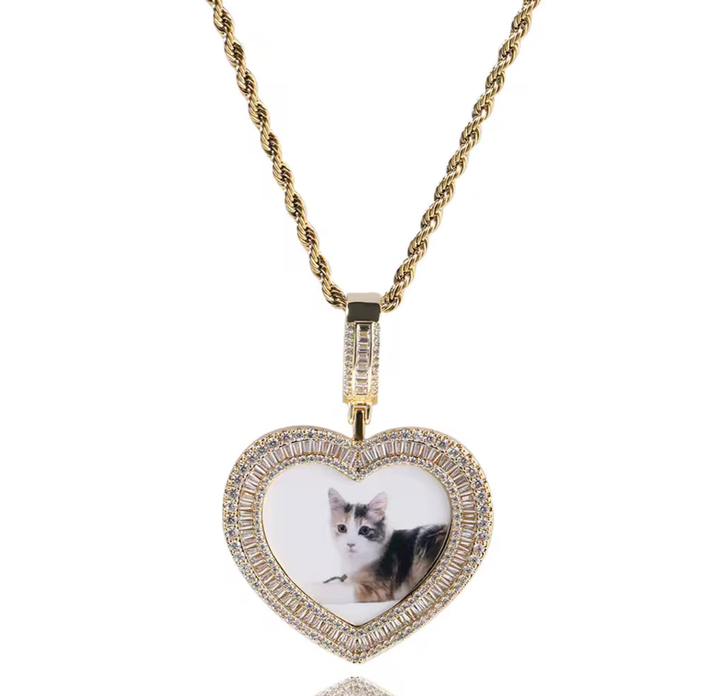 Heart Baguette Photo