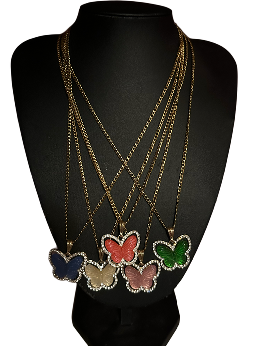 Gold butterfly