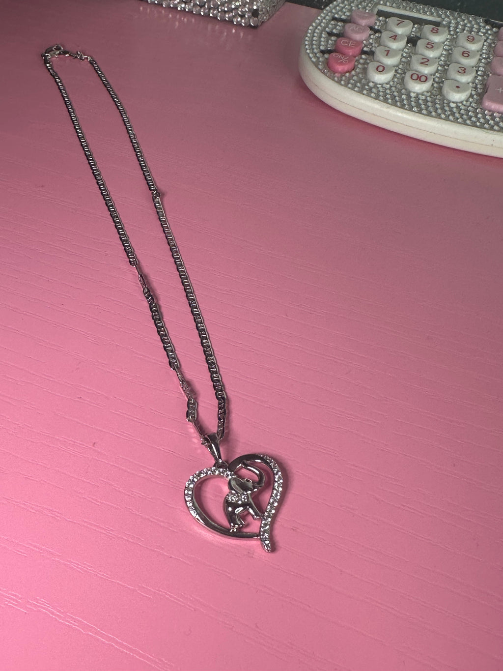 Baby silver elephant