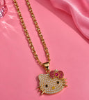 Icy Kitty Necklace