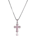 Amour baguette cross chain