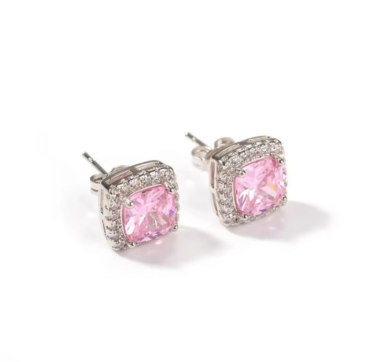 Icy Square Studs