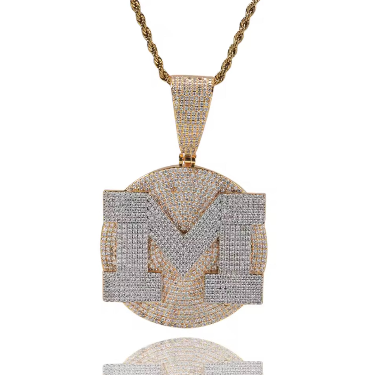 Circle Initial PENDANT ONLY