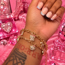 Kitty Girl Charm Bracelet