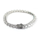 Heart Tennis Bracelet