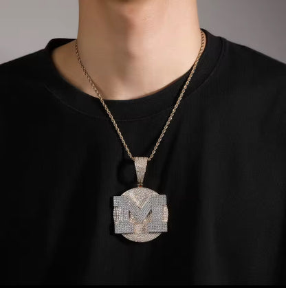 Circle Initial PENDANT ONLY