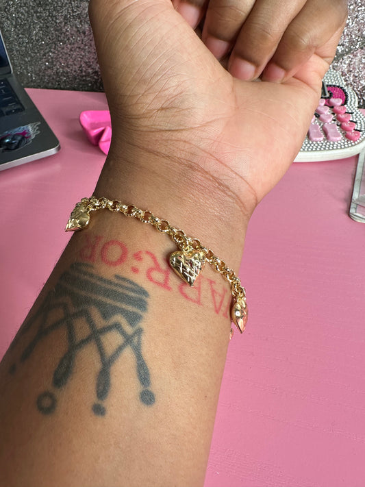 Cali heart bracelet