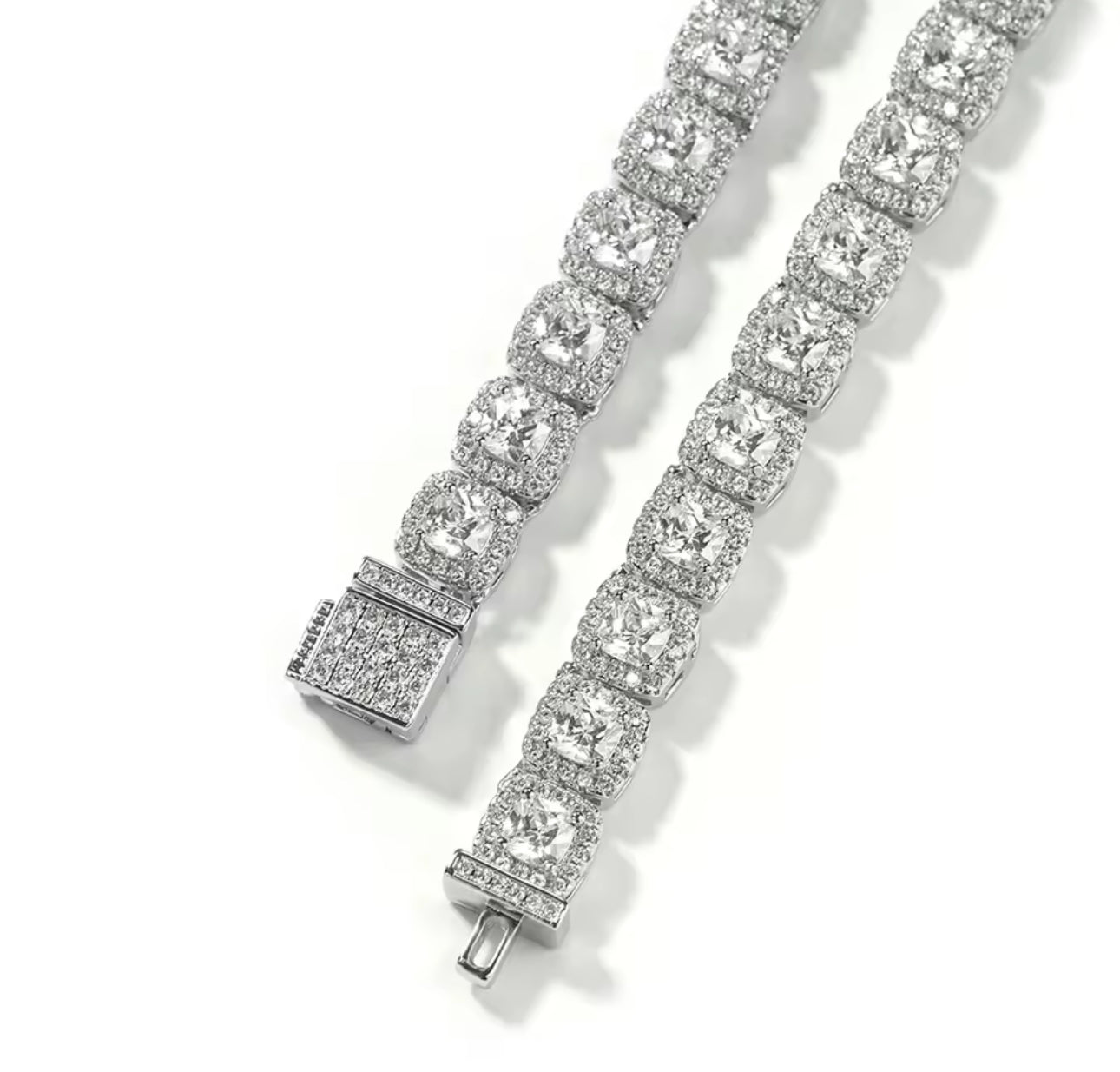 7mm Icy Cluster Bracelet