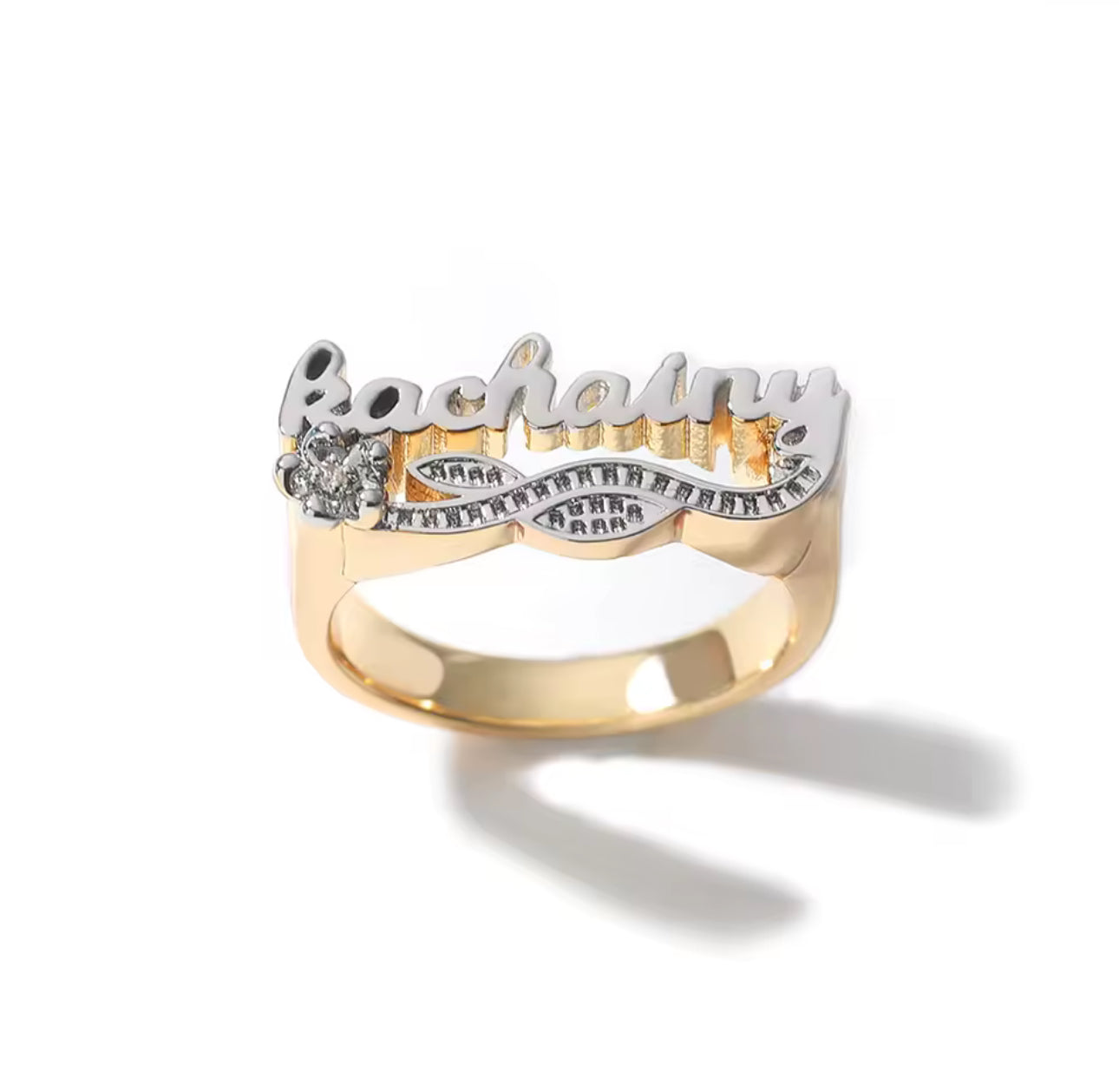 Flower Name Ring