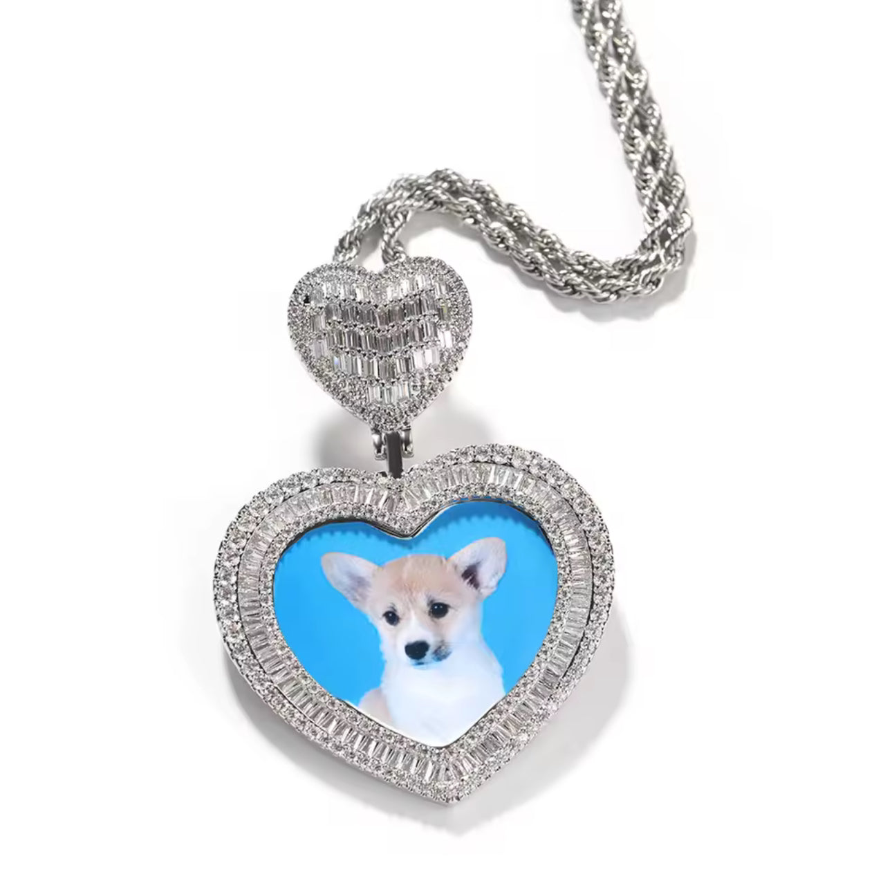 Heart Baguette Photo