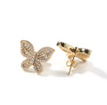 Icy Butterfly Studs