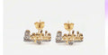 Two toned 3d studs