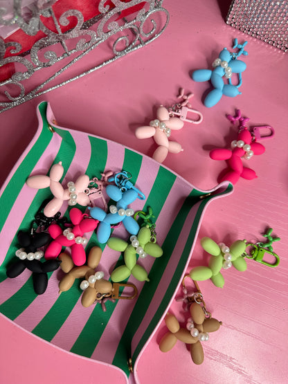 Ballon dog keychain