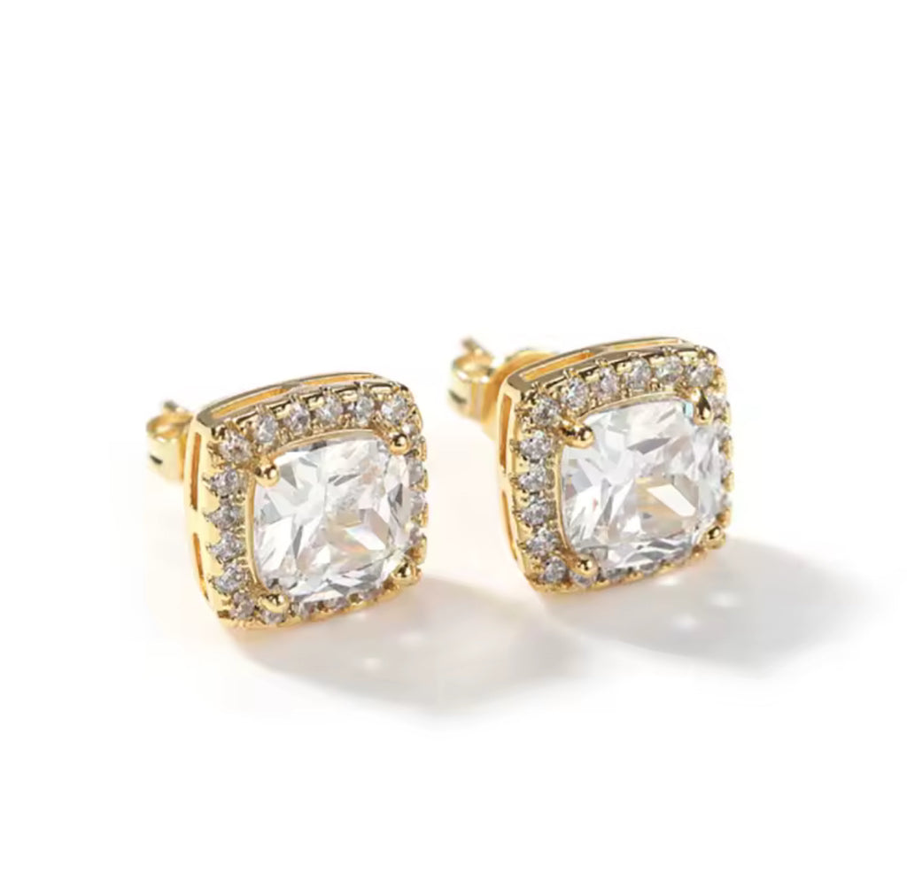 Icy Square Studs