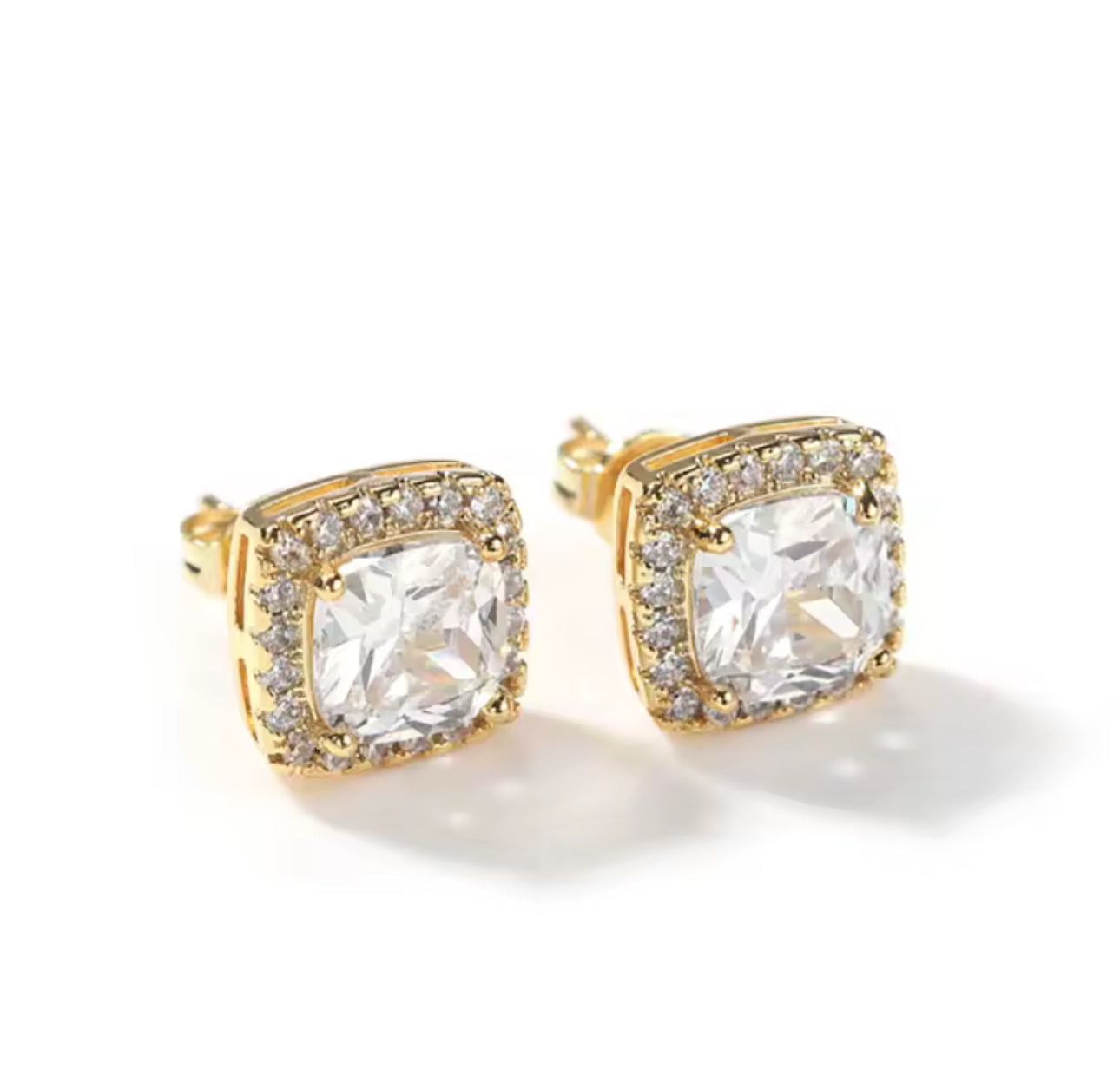 Icy Square Studs