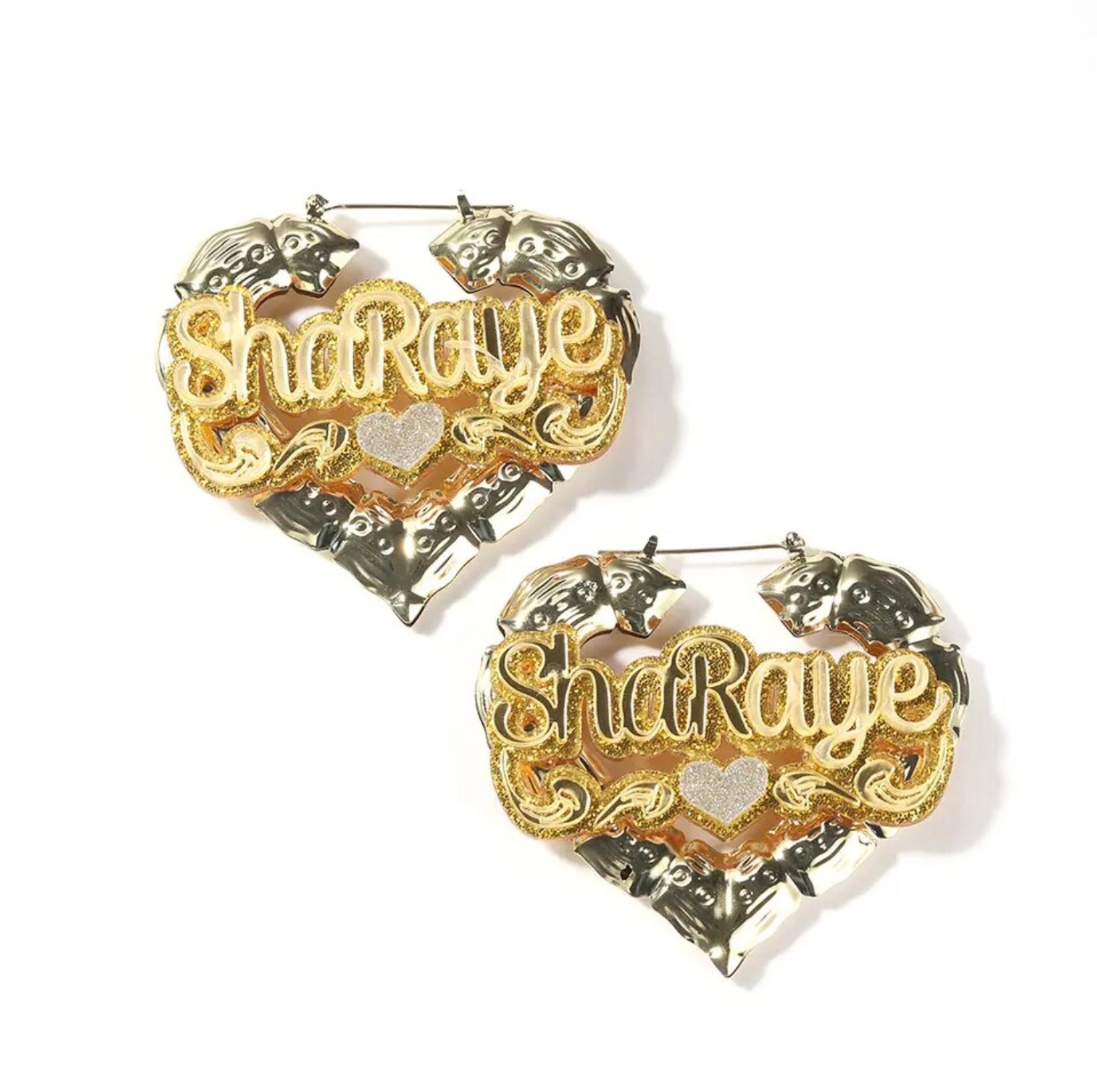 y2k custombamboo hoops