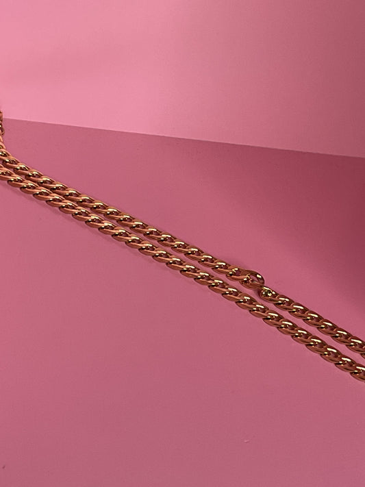 24” gold thick chain