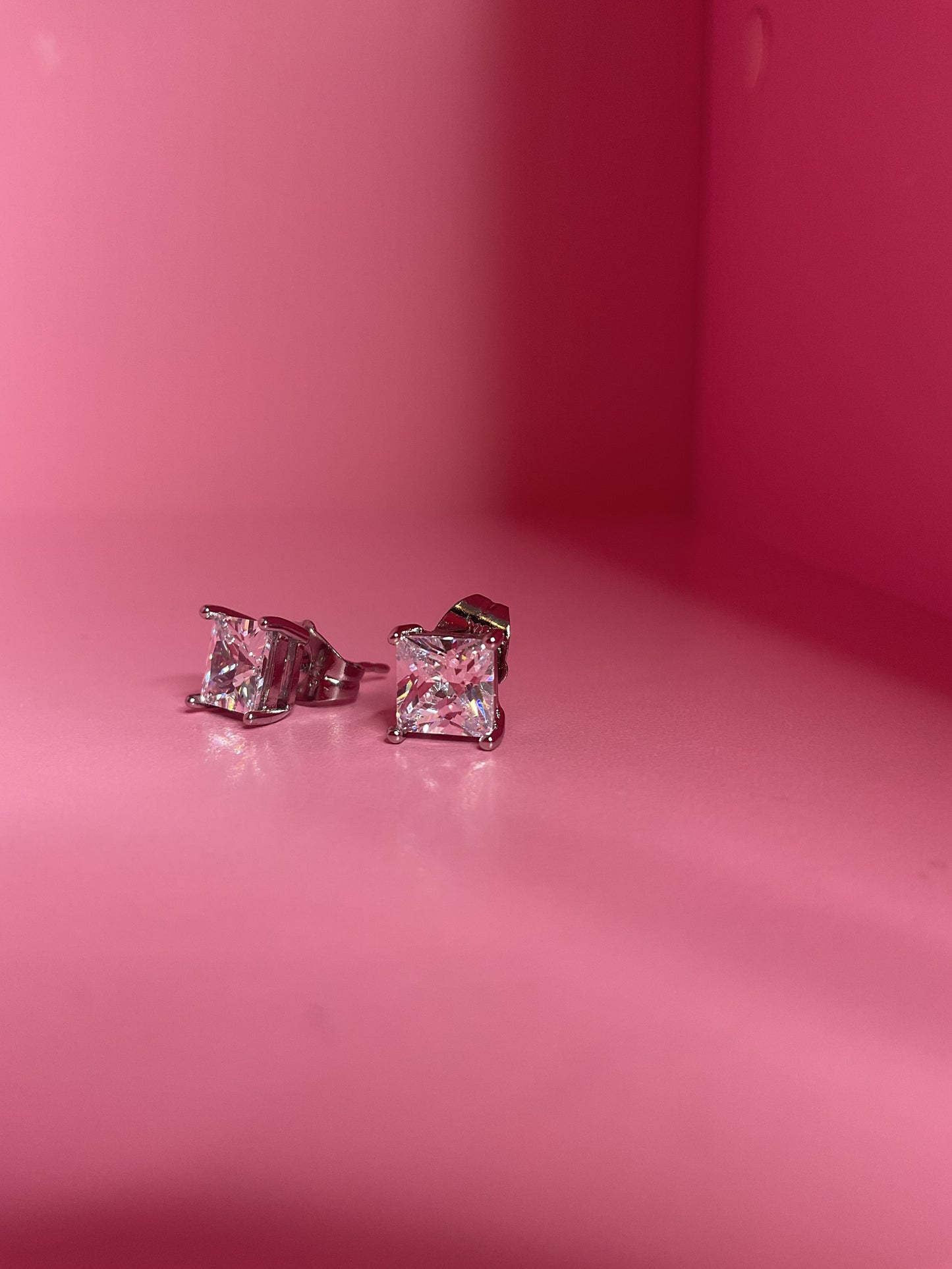 silver icy studs