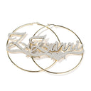 custom icy hoops